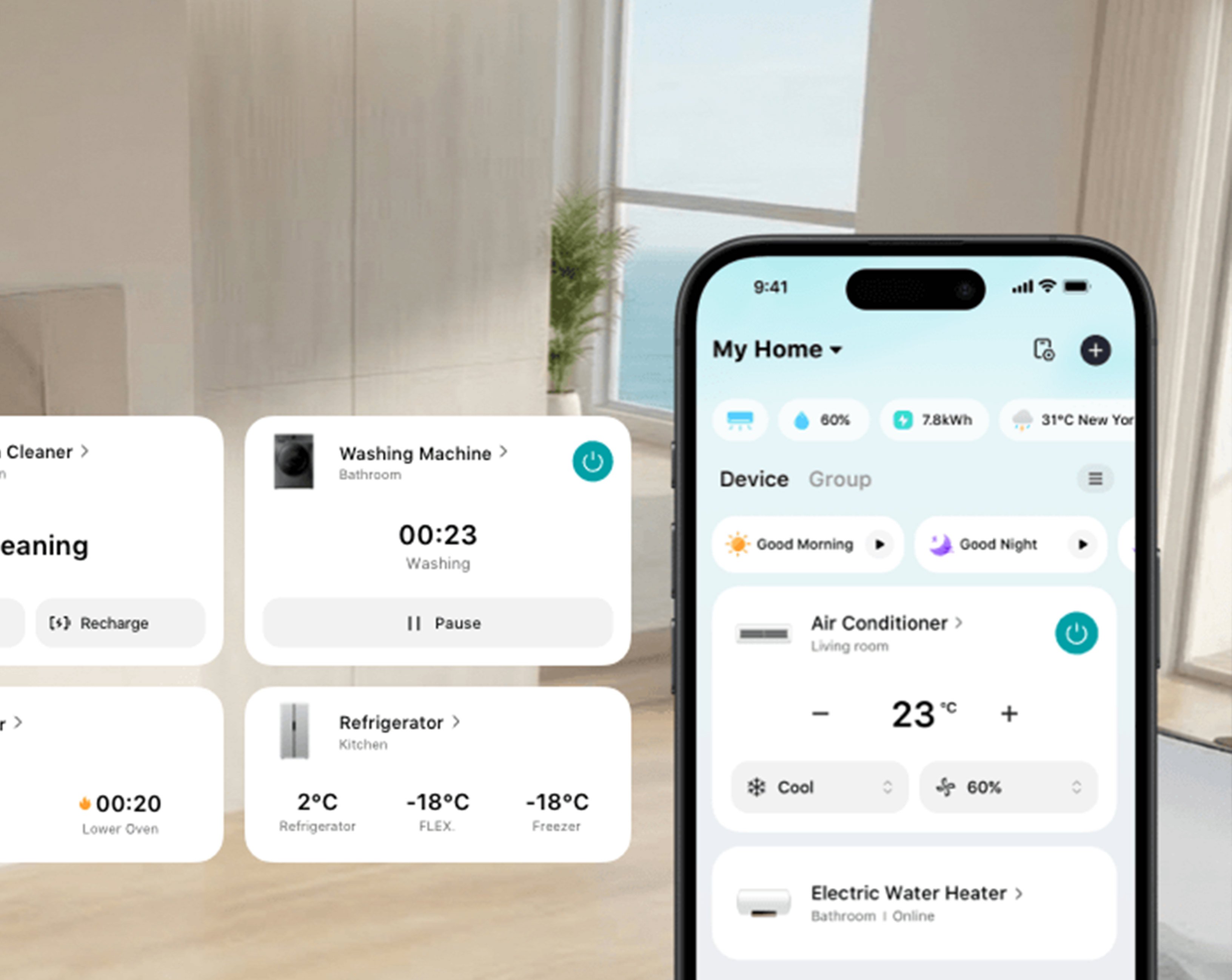 Individuelle DIY-Karte für die Midea SmartHome App