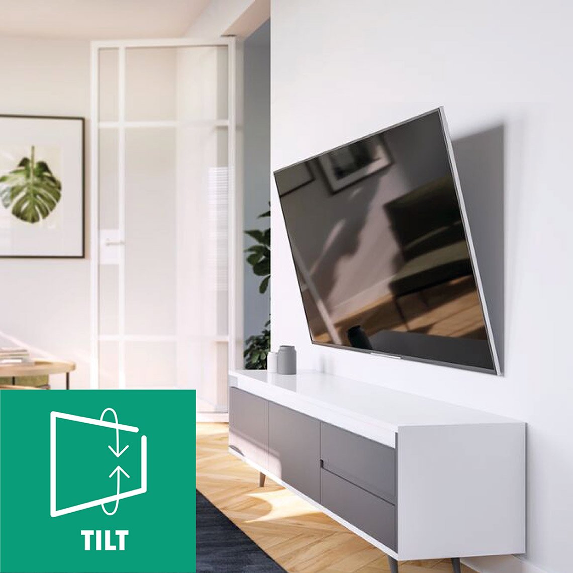 Neigbare Wandhalterungen