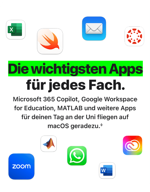 Die wichtigsten Apps für jedes Fach.