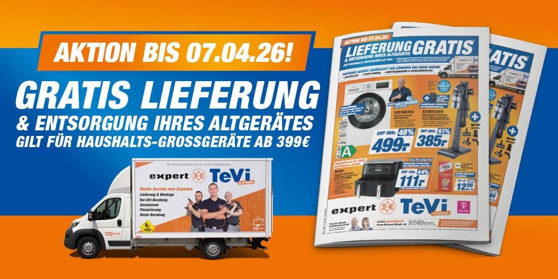Unsere aktuellen Angebote - Gratis LIeferung & Entsorgung ihres Altgerätes.