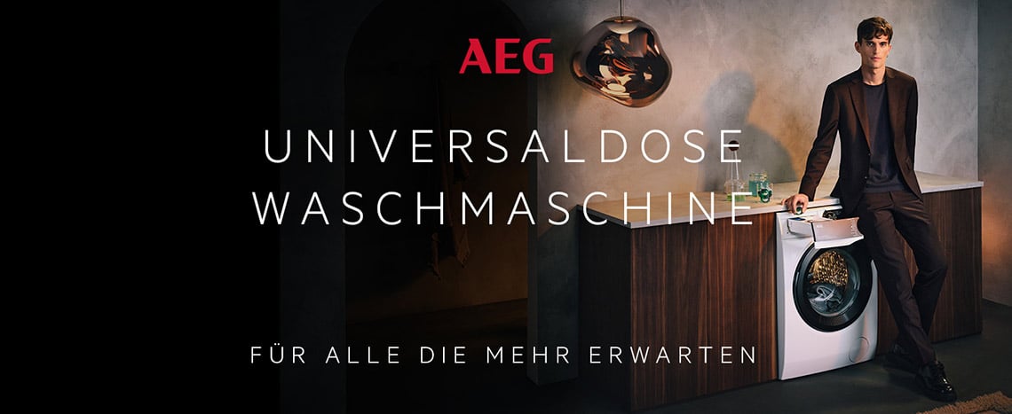 AEG UniversalDose Waschmaschine | Für alle die mehr erwarten