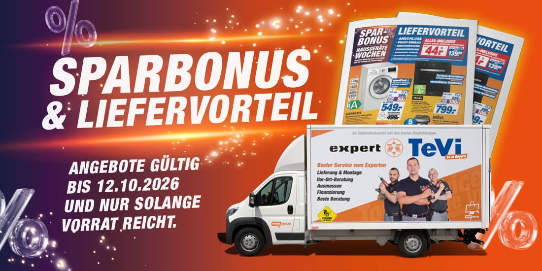 Sparbonus & Liefervorteil - Angebote gültig bis 12.10.2026