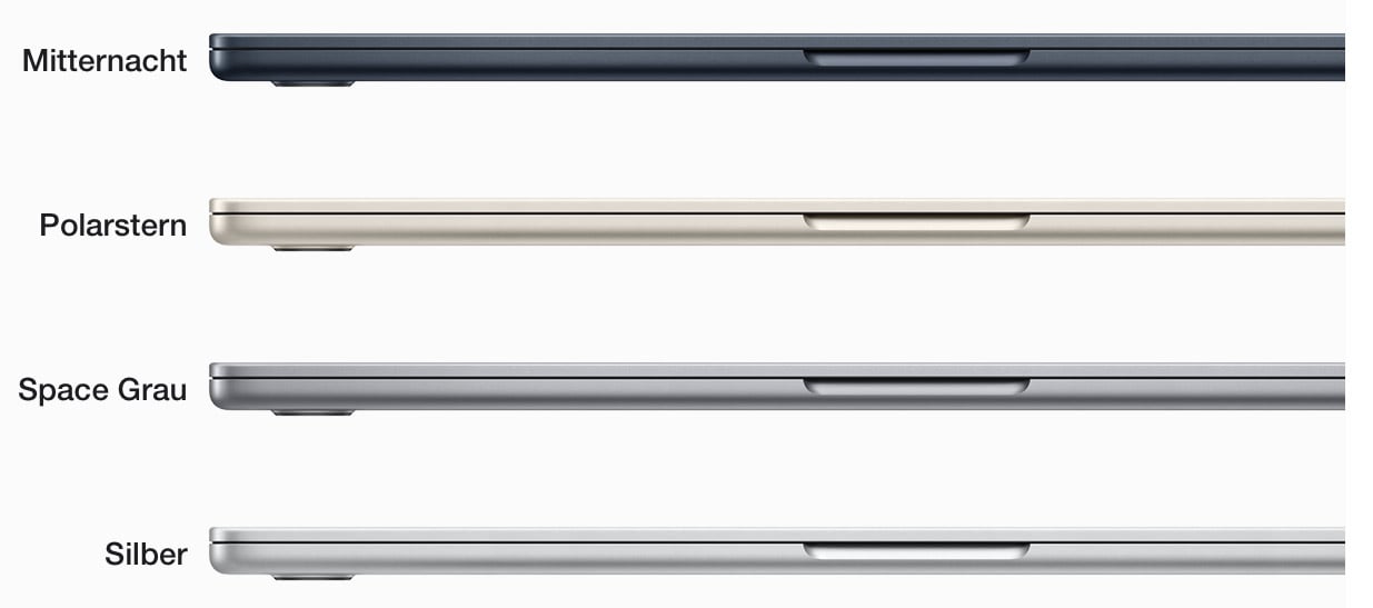 Vier fantastische Farben.