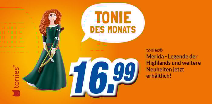 tonies® Merida - Legende der Highlands und weitere Neuheiten jetzt erhältlich!