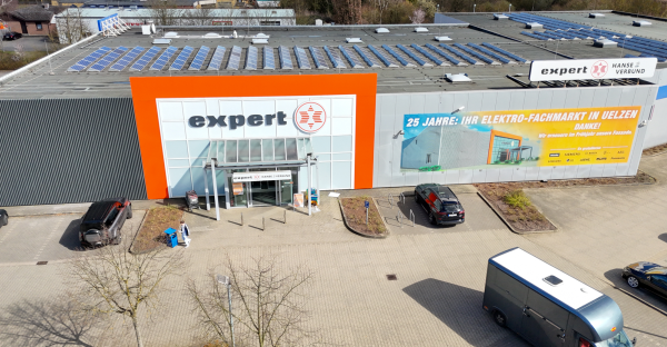 expert Uelzen aus der Vogelperspektive expert Uelzen aus der Vogelperspektive