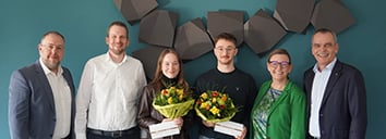 Top-Leistungen bei expert: Zwei Nachwuchstalente glänzen und starten ihre Karriere im Unternehmen