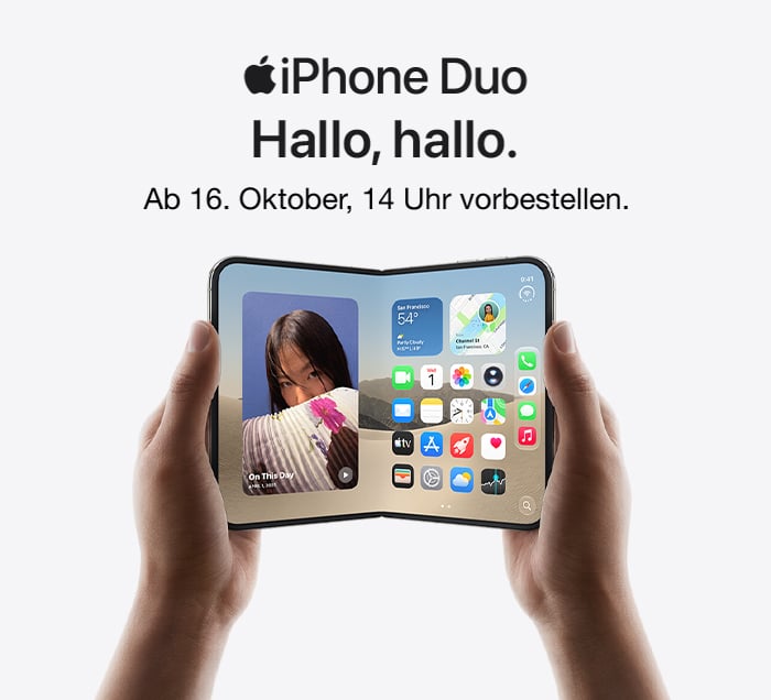 Apple Neuheiten_iPhone Duo_Teaser