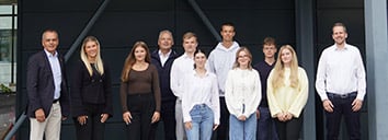 Ausbildungsstart 2025: expert begrüßt acht neue Nachwuchskräfte in der Zentrale