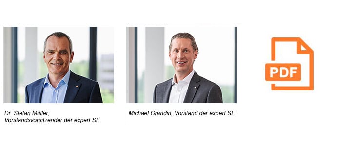 Pressematerial: expert hält Marktposition trotz herausfordernder Rahmenbedingungen stabil 