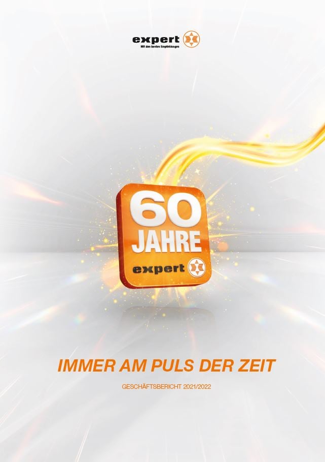 expert Geschäftsbericht 2021/2022 - Immer am Puls der Zeit.