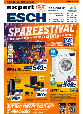 expert ESCH Sparfestival Prospekt