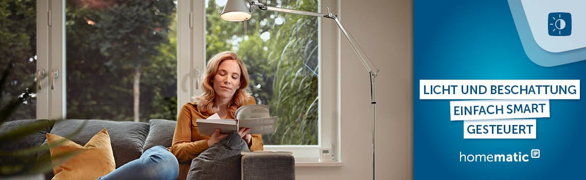 Licht und Beschattung einfach smart gesteuert Licht und Beschattung einfach smart gesteuert