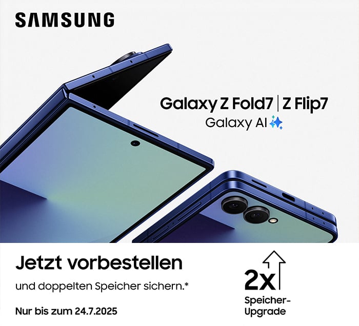Samsung Galaxy Z Fold7 und Z Flip7 vorbestellen