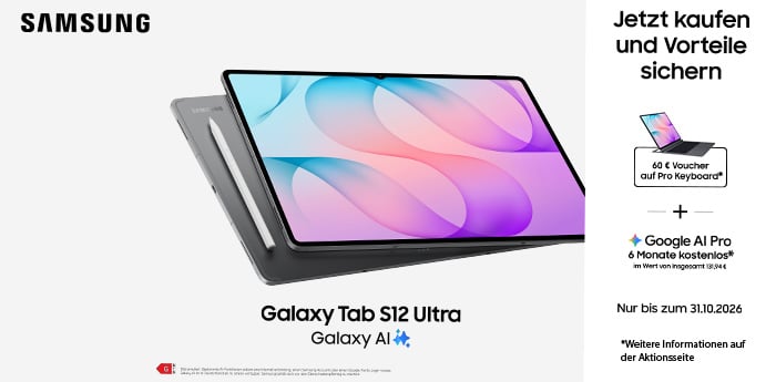 Samsung Tab S12 + Keyboard Cover