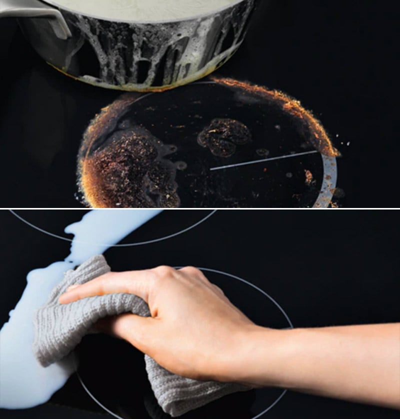 Einfach zu reinigende und kratzfeste Oberfläche