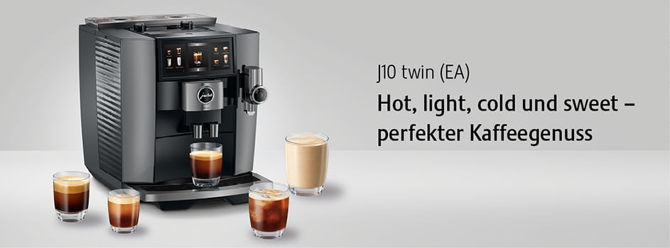 JURA J10 twin Diamond Onyx (EA) Kaffeevollautomat