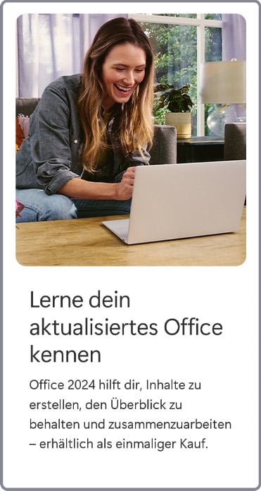 Lerne dein aktualisiertes Office kennen