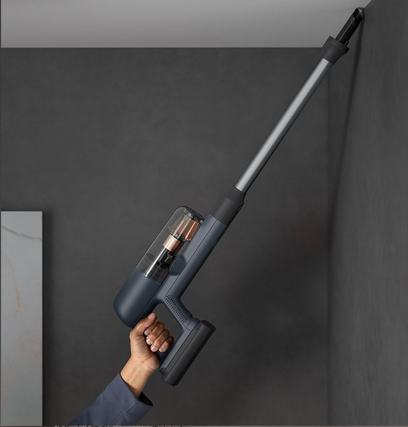 GERINGES GEWICHT, KRAFTVOLLE REINIGUNG BIS ZUR DECKE