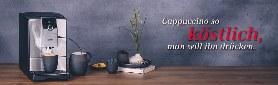 Cappuccino so köstlich, man will ihn drücken