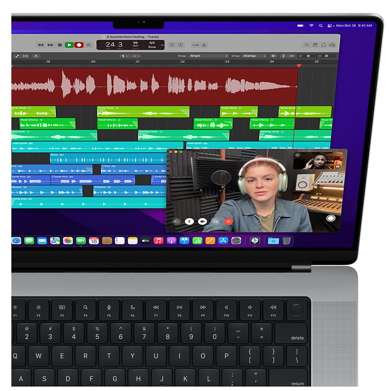 Schärferes Bild bei Videocalls. Kristallklares Audio.
