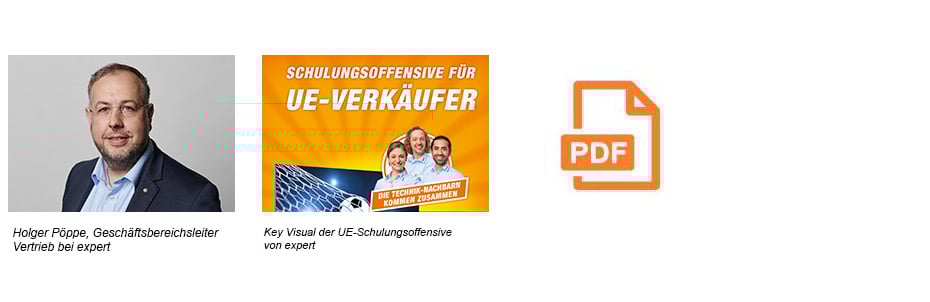 Pressematerial: Fit für die Heim-EM: expert startet erste UE-Schulungsoffensive