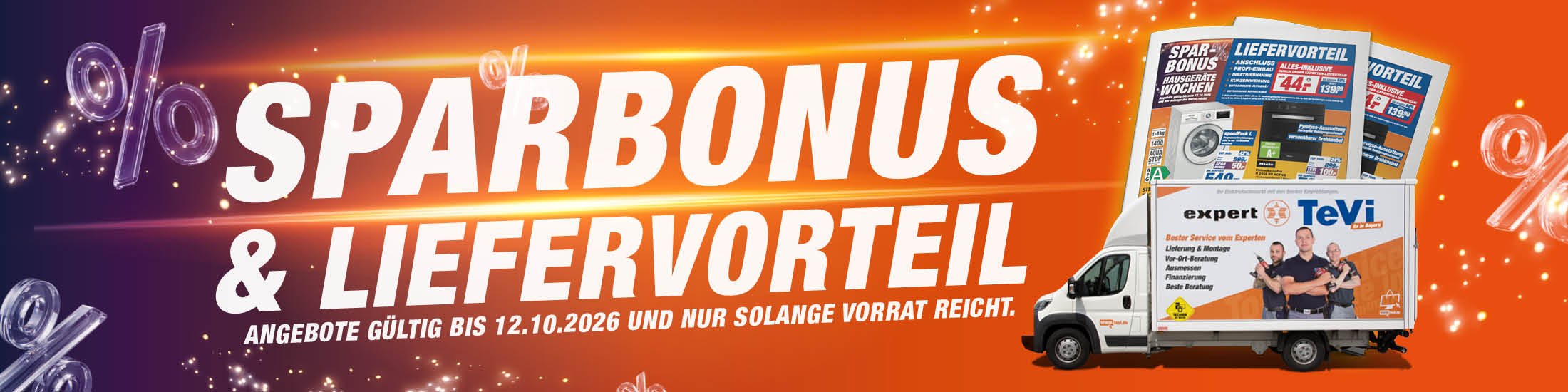 Sparbonus & Liefervorteil - Angebote gültig bis 12.10.2026