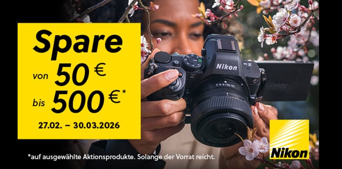 Nikon Frühlings-Rabatt