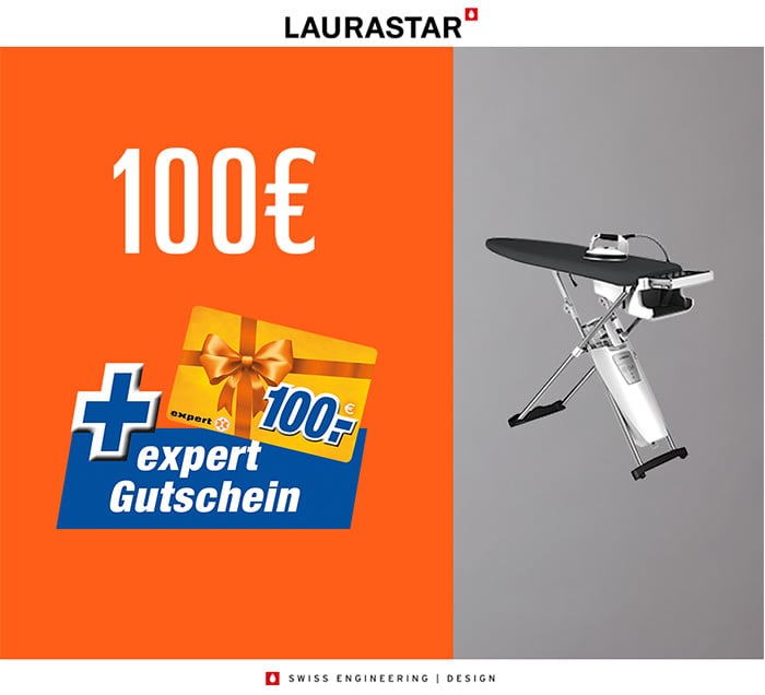 Laurastar 100 € expert Gutschein