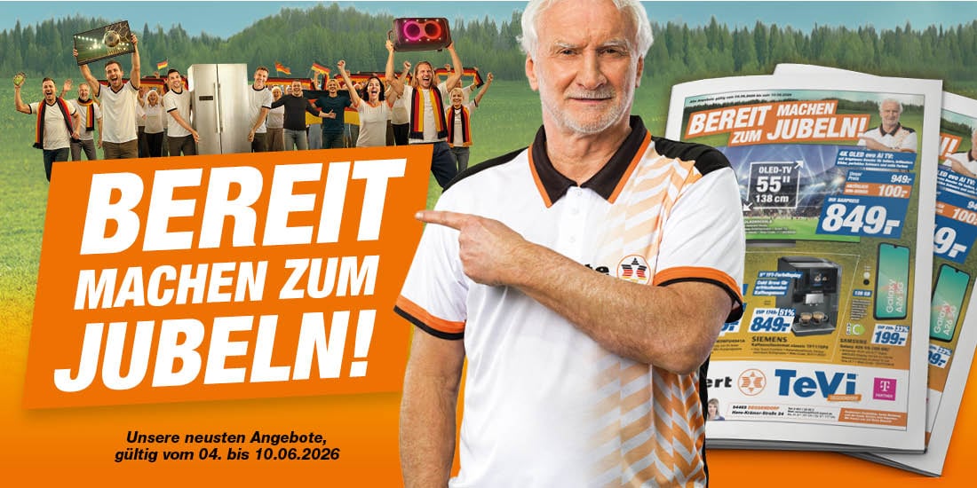 Bereit machen zum Jubeln - Unsere aktuellen Angebote vom 04. bis 10.06.2026