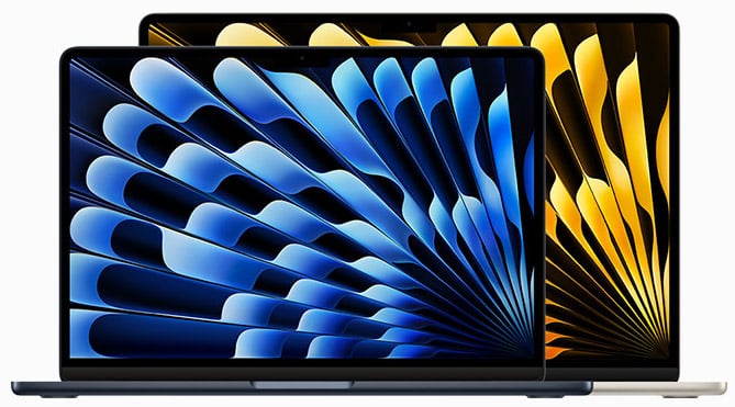 13" und 15" MacBook Air M3 Chip