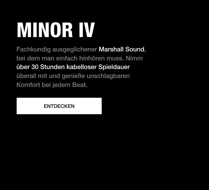 Marshall Minor IV entdecken