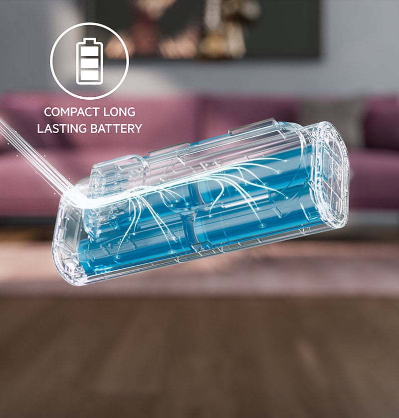 KOMPAKTER UND LEISTUNGSSTARKER AKKU