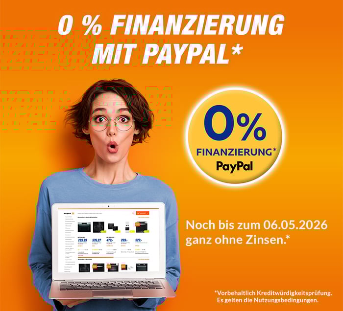 PayPal 0 % Finanzierung