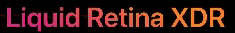 Liquid Retina XDR