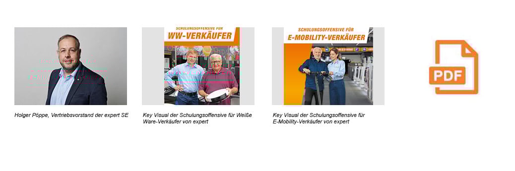 Pressematerial: expert baut erfolgreiche Schulungsoffensive aus – mit Fokus auf Weiße Ware und E-Mobility