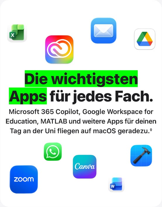 Die wichtigsten Apps für jedes Fach.