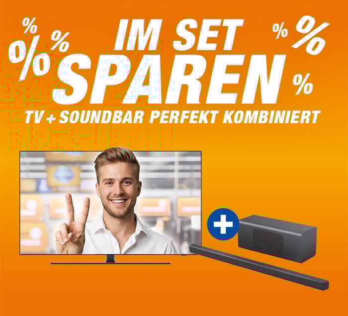 IM SET SPAREN TVs & Soundbars perfekt kombiniert