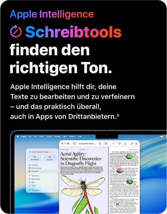 Schreibtools finden den richtigen Ton.