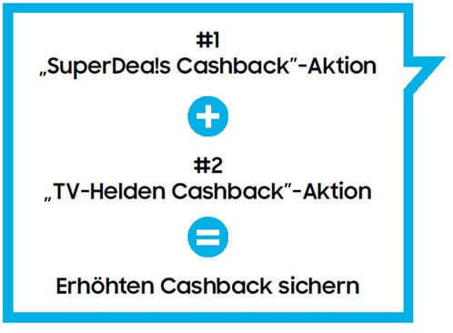 Samsung TV-Helden Cashback sichern Samsung TV-Helden Cashback sichern