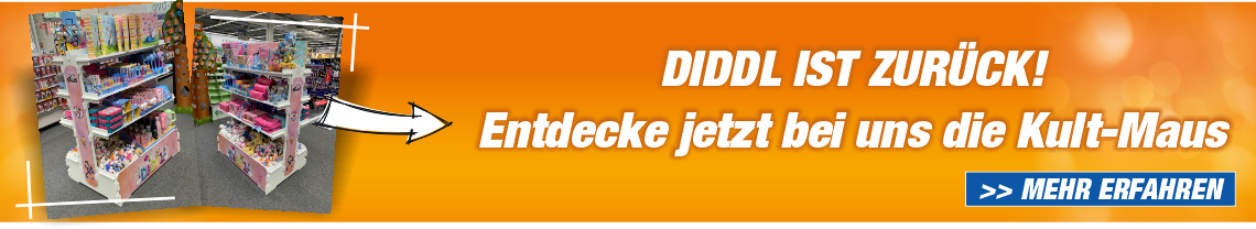 Ab sofort findest Du bei uns eine große Auswahl rund um die beliebte Kultmaus – von Schreibwaren und Trinkflaschen bis hin zu Brotdosen, Plüschtieren und vielen weiteren süßen Accessoires. 