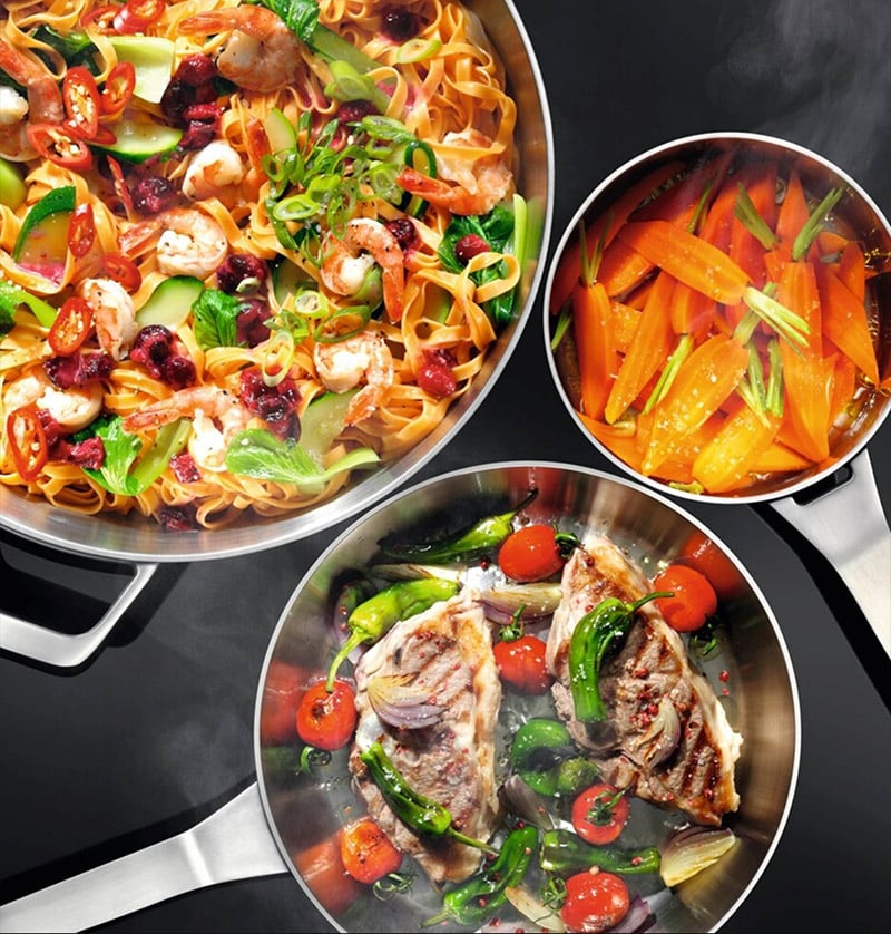 MaxiSense® – Freie Platzwahl für Ihr Kochgeschirr