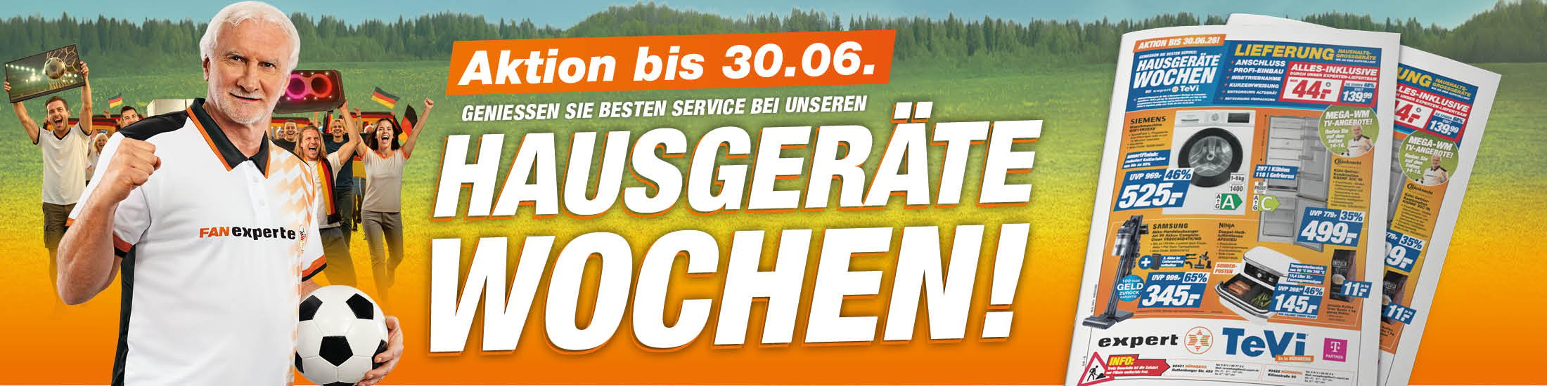 Hausgeräte Wochen bei expert TeVi 