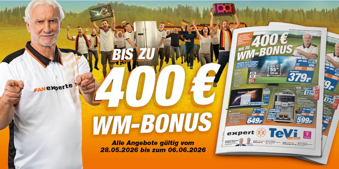 Bis zu 400 € WM-Bonus kassieren. Unsere aktuellen Angebote