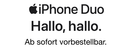  Apple Neuheiten_iPhone Duo_vorbestellen