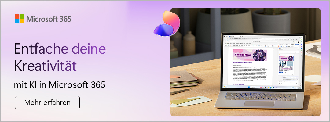 Entfache deine Kreativität mit KI in Microsoft 365