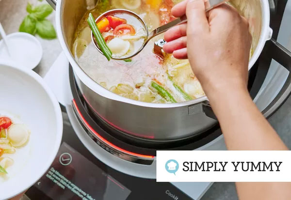 Ganz einfach zu einer Vielzahl an tollen Rezepten von Simply Yummy. Ganz einfach zu einer Vielzahl an tollen Rezepten von Simply Yummy.