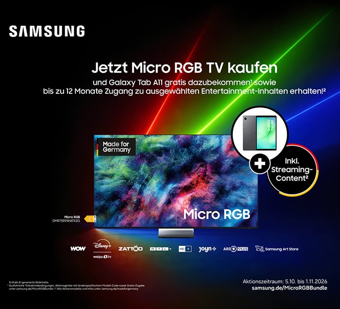 Samsung VSX Micro RGB Multiscreen Tablet Bundle_Teaser