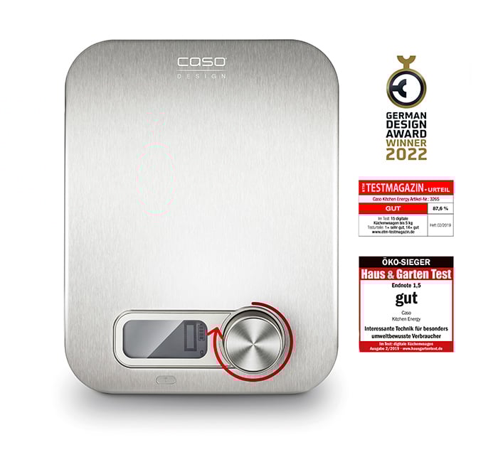 Caso 3265 Kitchen Energy Küchenwaage