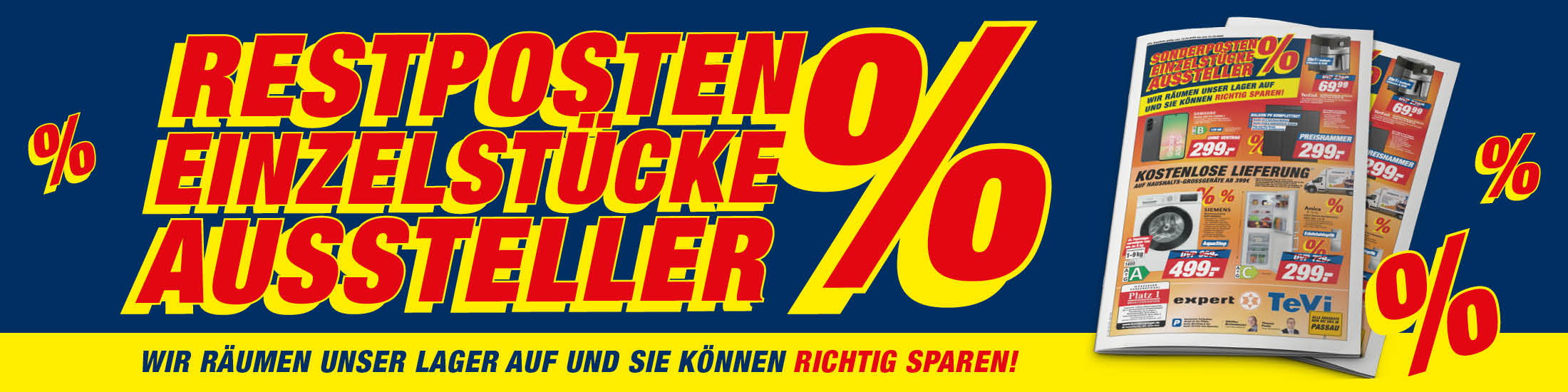 Restposten, Einzelstücke, Aussteller unsere aktuellen Angebote