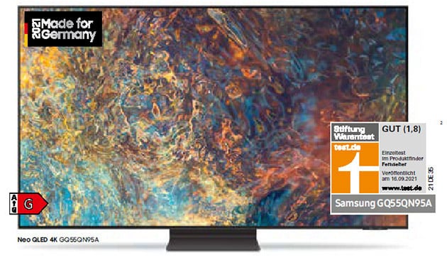 SAMSUNG GQ55QN95A - EEK: G SAMSUNG GQ55QN95A - EEK: G